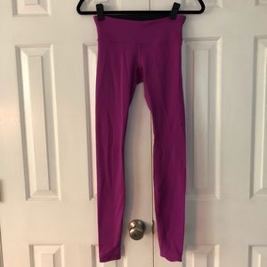 Reversible Lululemon leggings, size 4